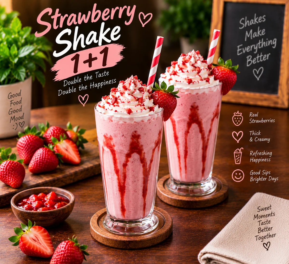Straberry Shakes 1+1