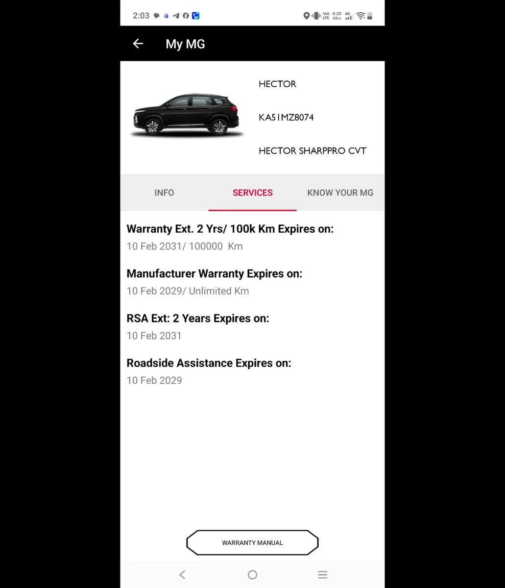 MG HECTOR SHARP PRO CVT 2026 - 12