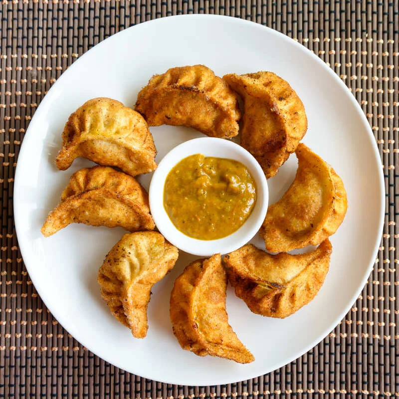 Fry Momos 2