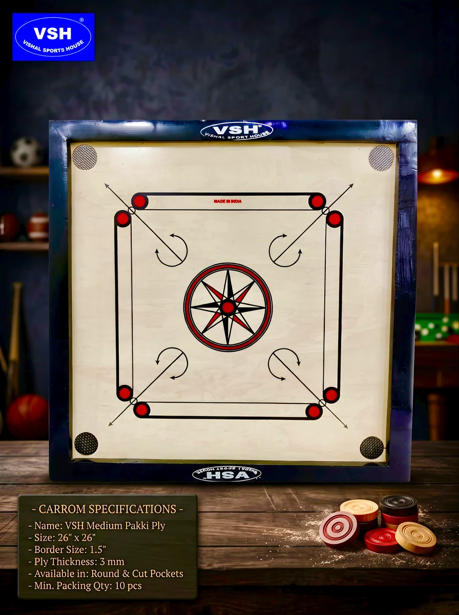 VSH Carrom board Medium 1st