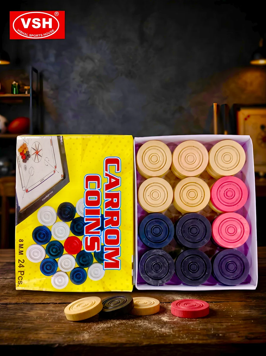 VSH Carrom Coin Hd plastic 8 mm