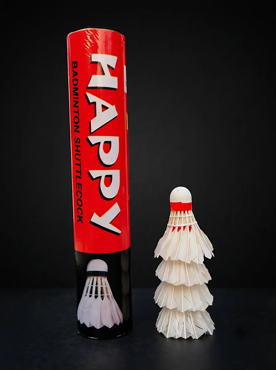 VSH Sports Happy Feather Shuttle  - White