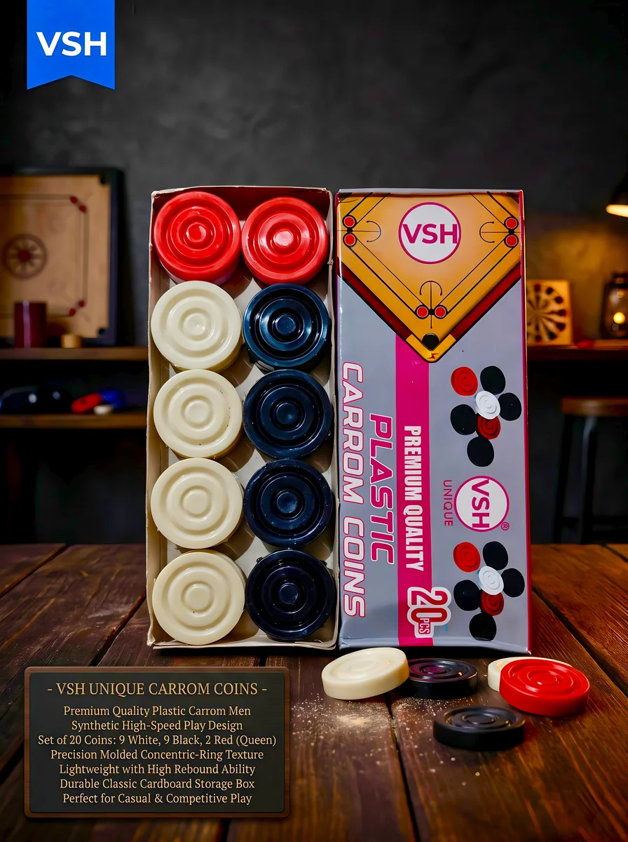 VSH Carrom Coin Plastic Hd