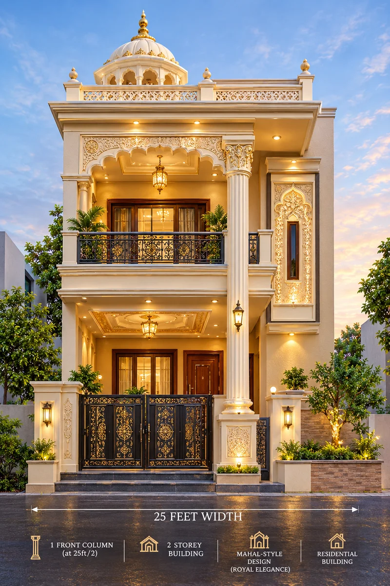 25'x60' Residential Building Design