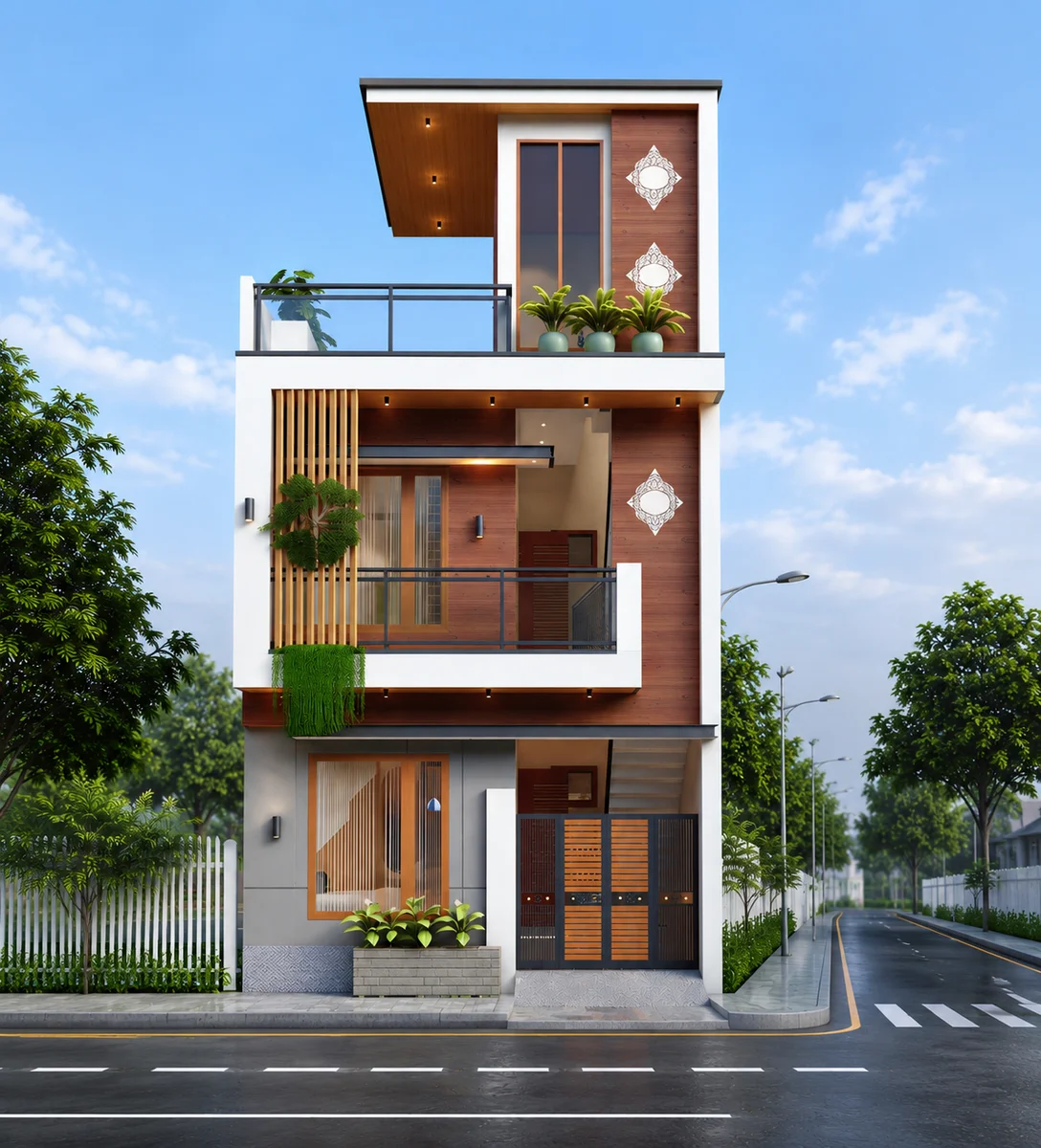 20'x40' Residential Building Elevation