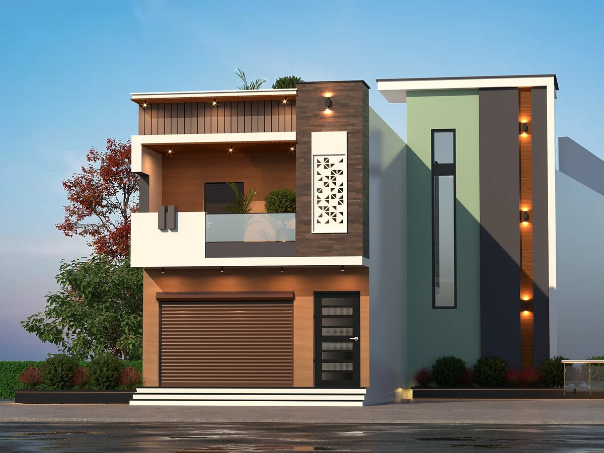 12'x60' Residential Building Design