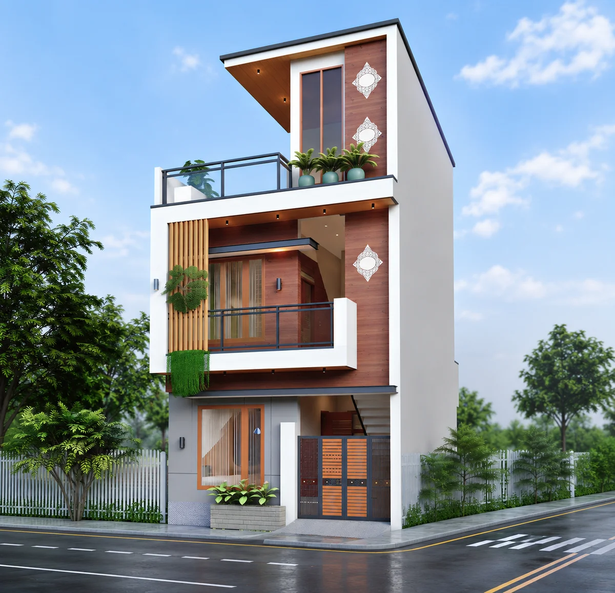 20'x40' Residential Building Elevation
