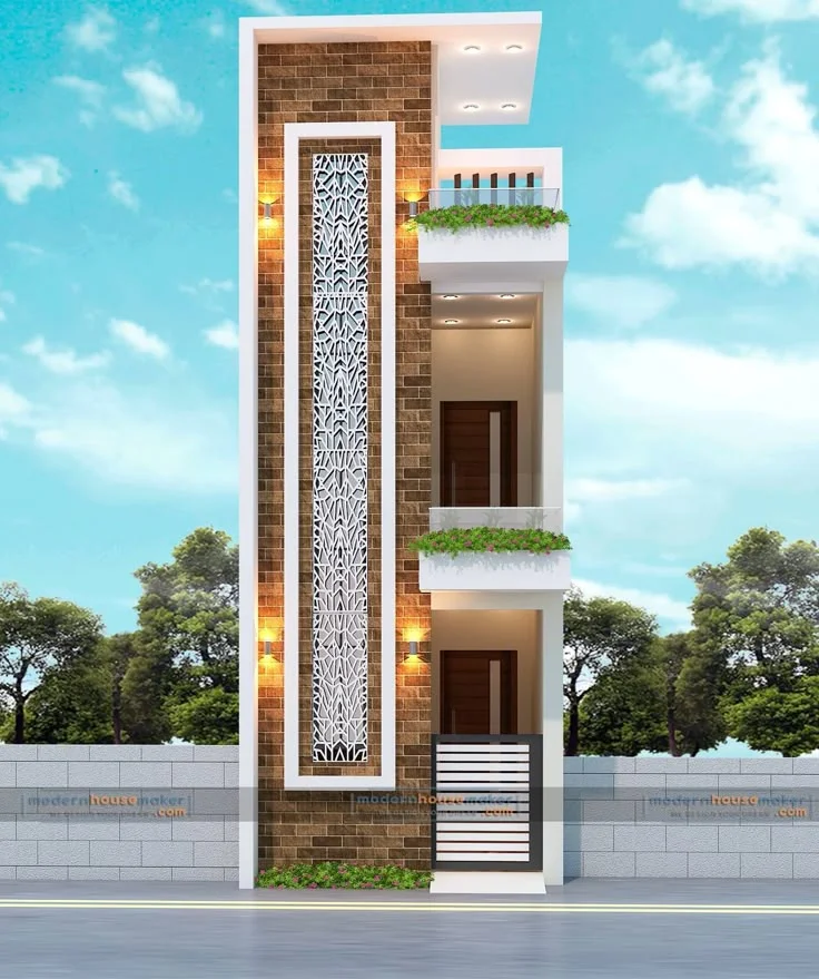 12'x40' RESIDENTIAL BUILDING ELEVATION DESIGN