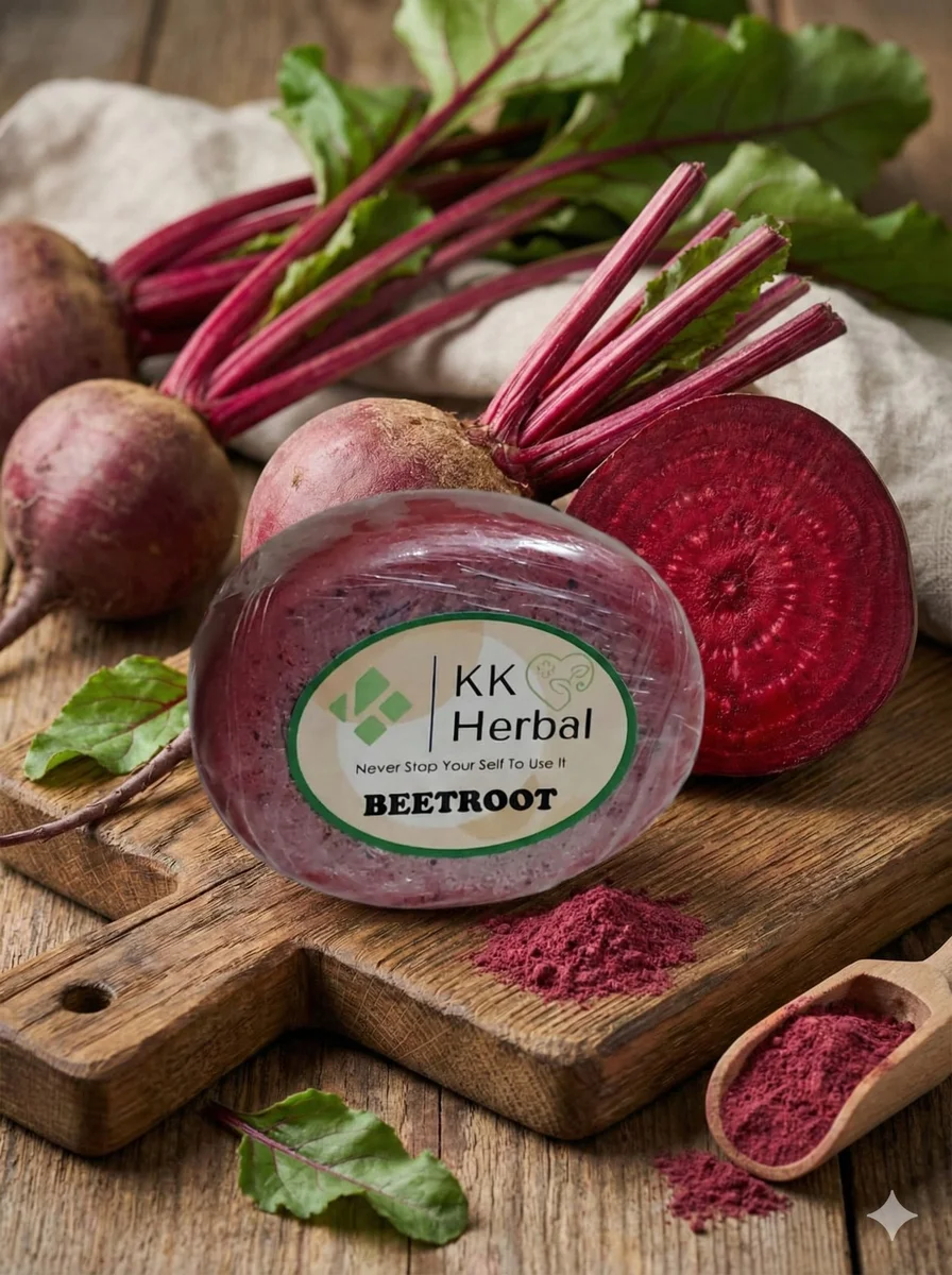 Beetroot soap