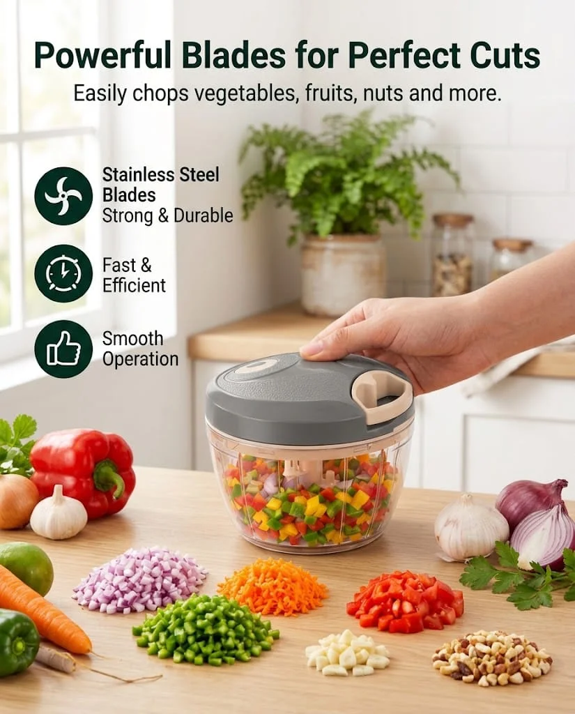 Vegetable cutter USB charging