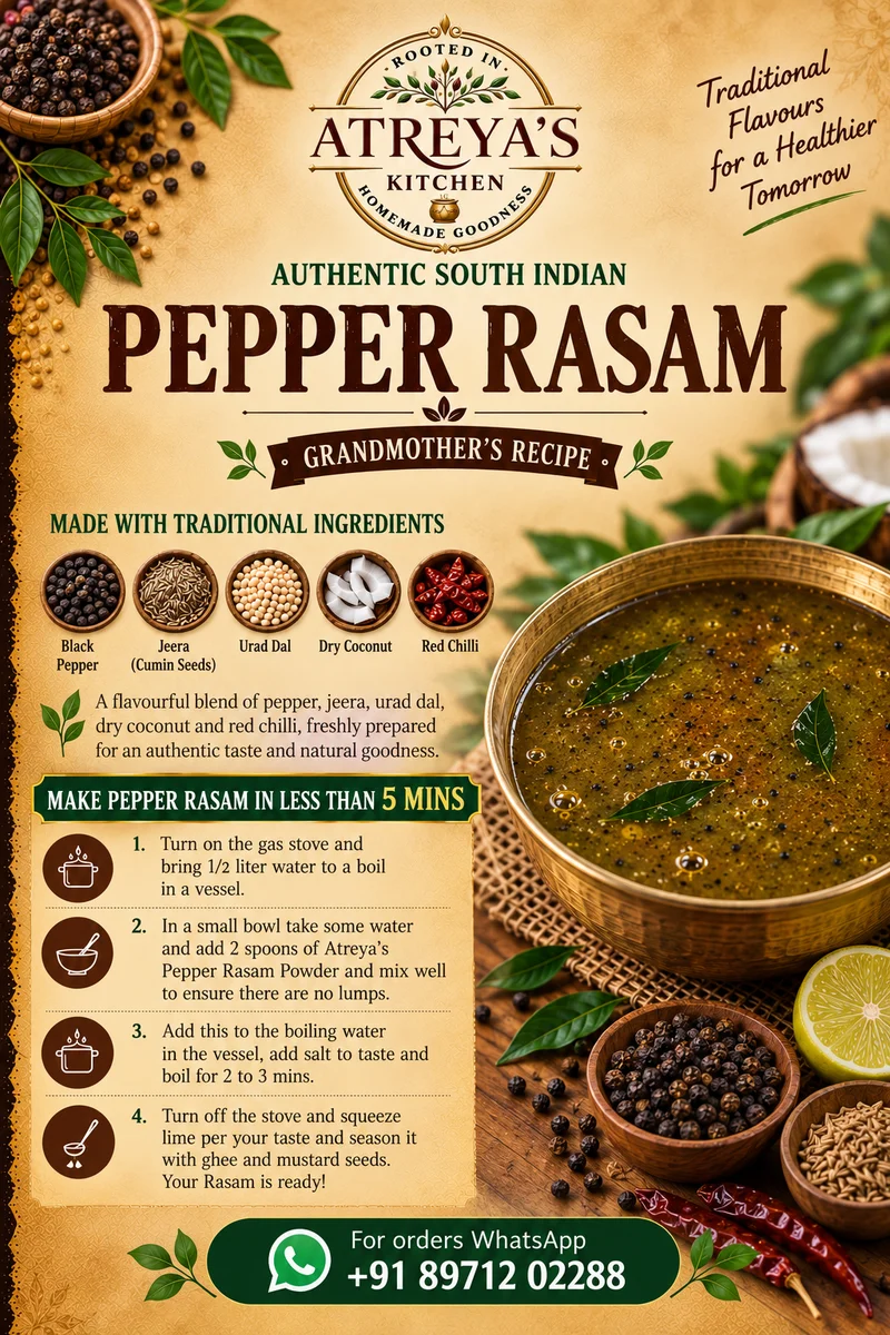 Pepper Rasam Powder
