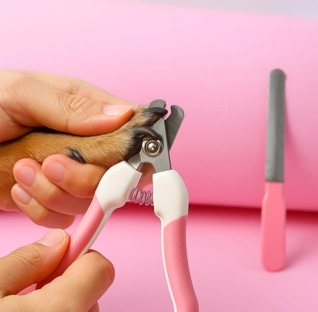 Pet Nail Clipper Set- Safe Stainless Steel