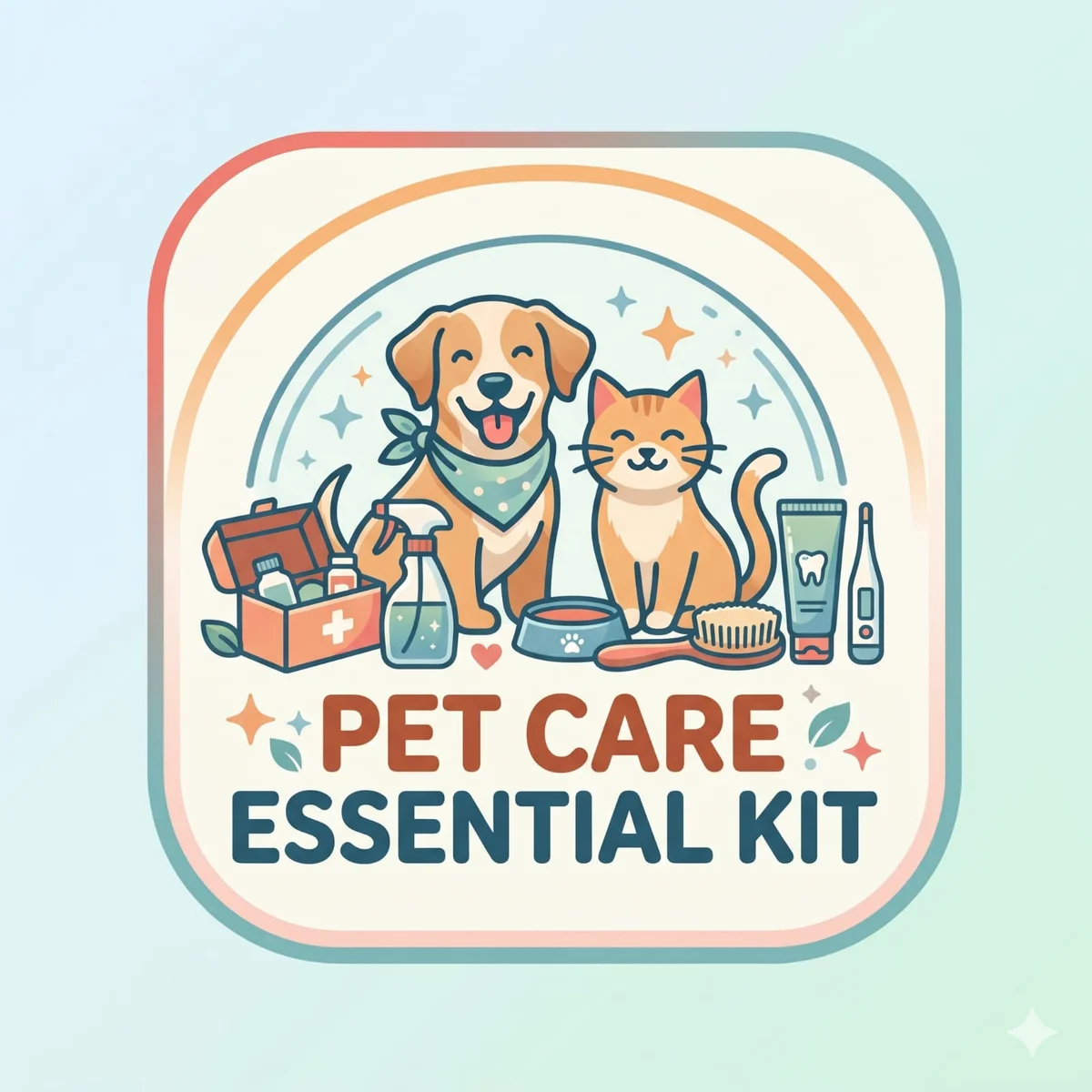 Pet Care Essential Kit