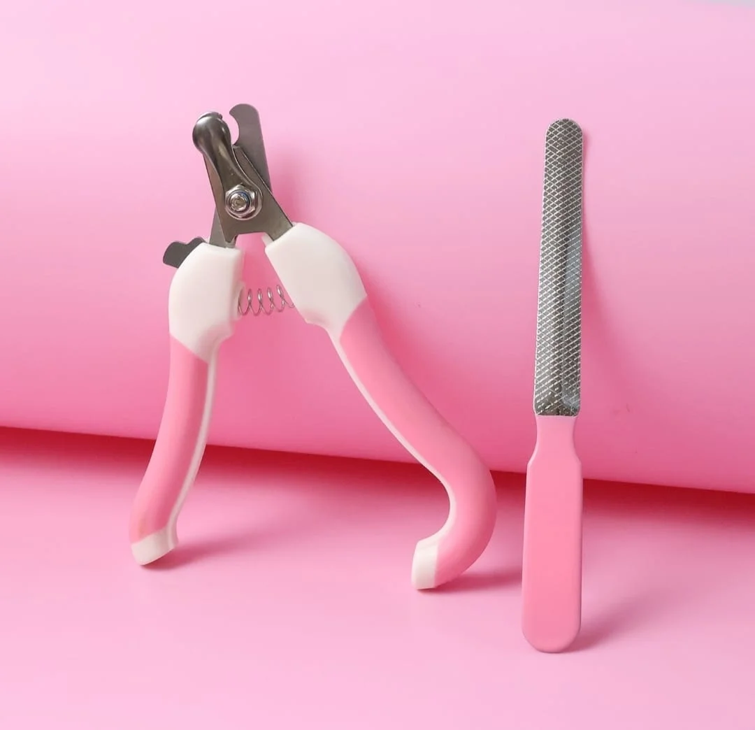 Pet Nail Clipper Set- Safe Stainless Steel 7