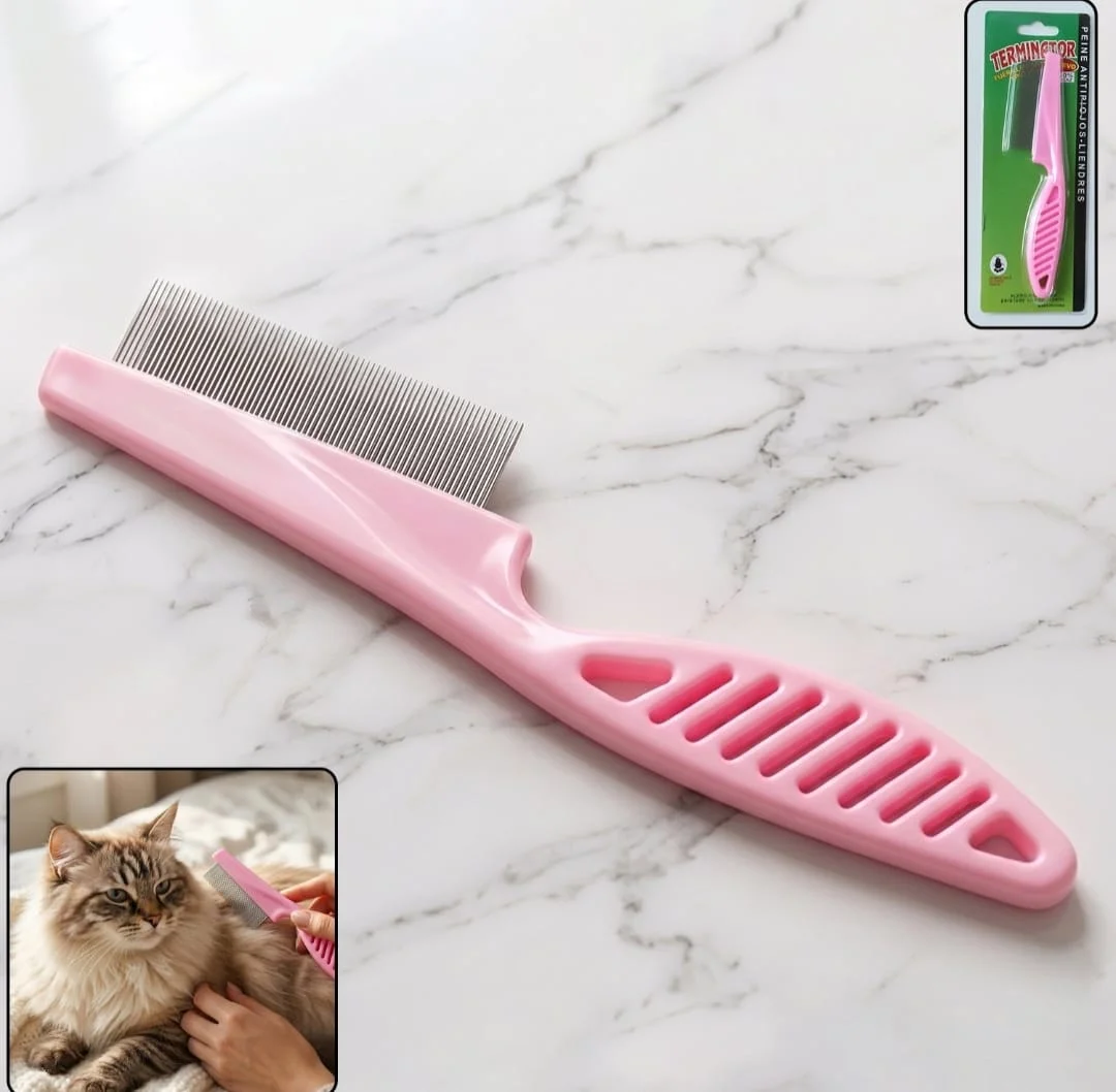 Pet Hair Remover Comb For Dog And Cat - Pack Of 2 5