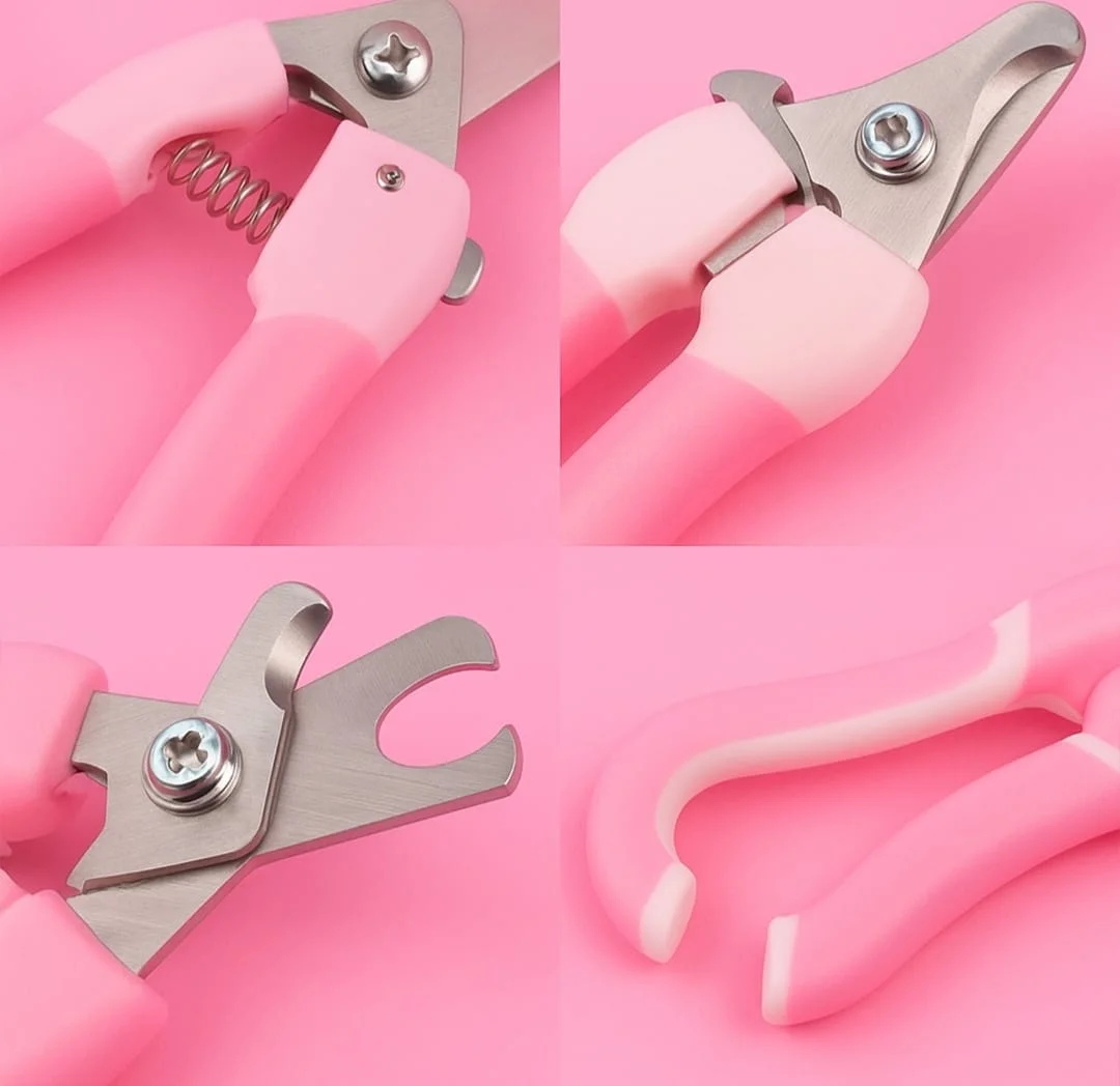 Pet Nail Clipper Set- Safe Stainless Steel 6