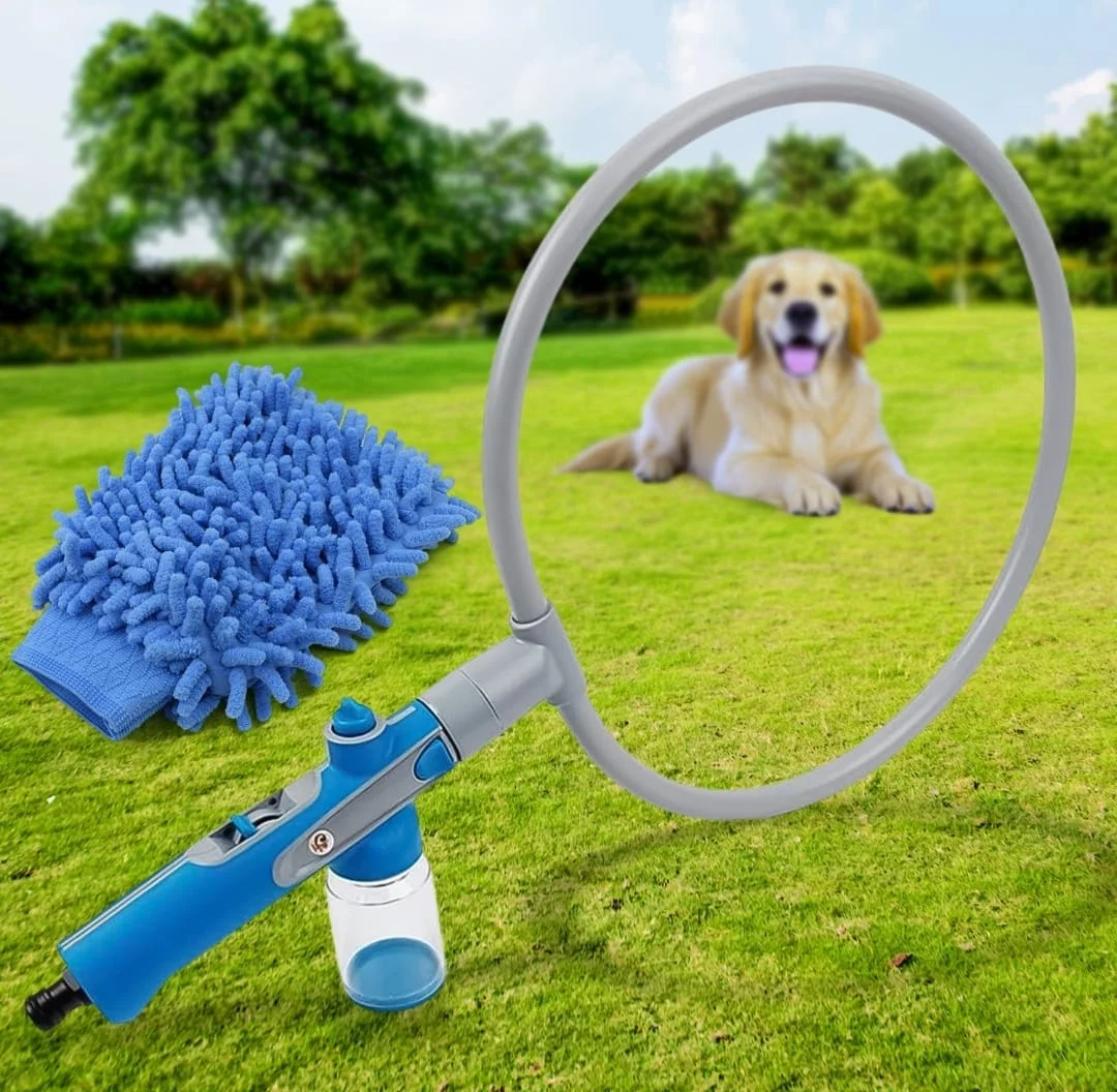 Pet Shower Sprayer 360 Degree Cat And Dog Grooming Kit 5
