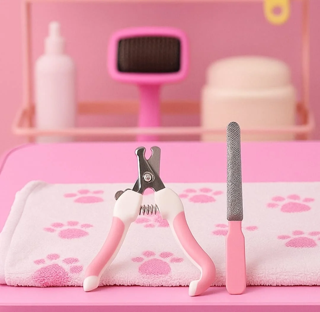 Pet Nail Clipper Set- Safe Stainless Steel 3