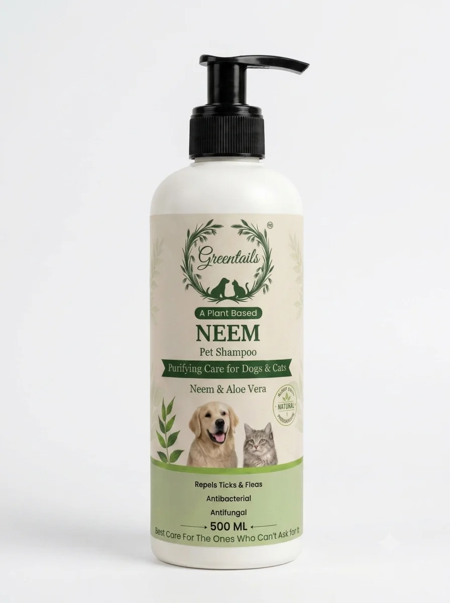 Greentails Neem Pet Shampoo 500 Ml