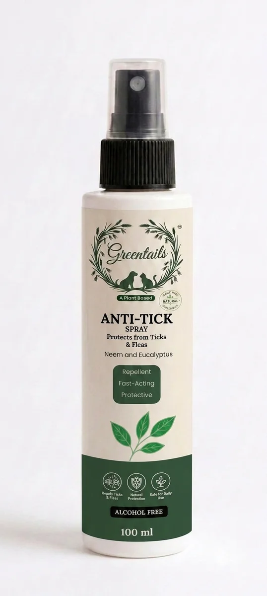 Greentails Anti-Tick Spray For Pets ( Pack of 2)