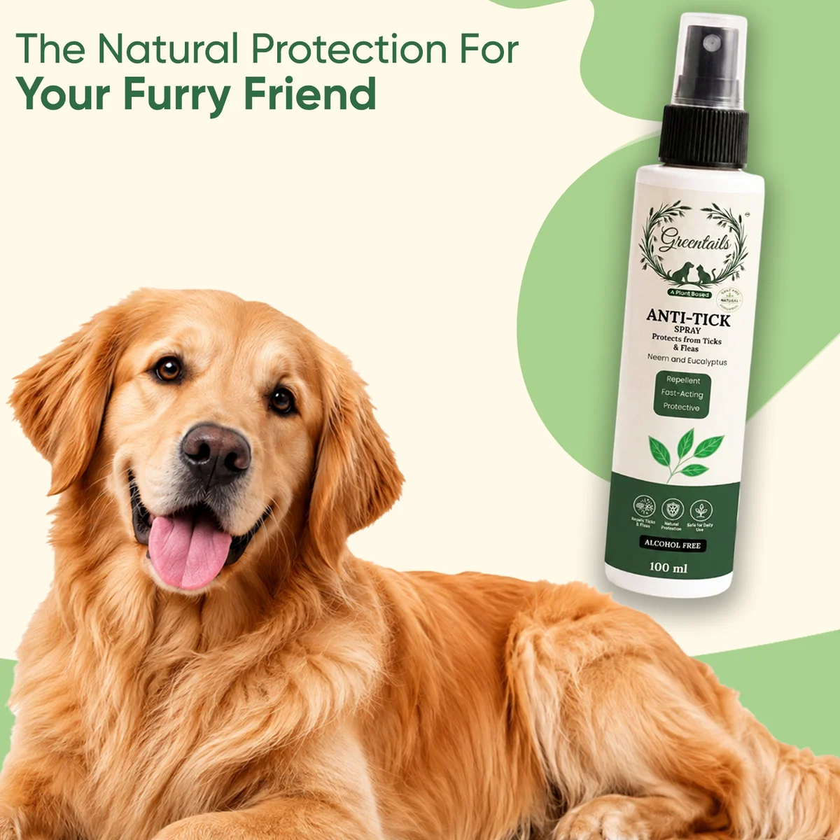 Greentails Anti-Tick Spray For Pets ( Pack of 2) 3