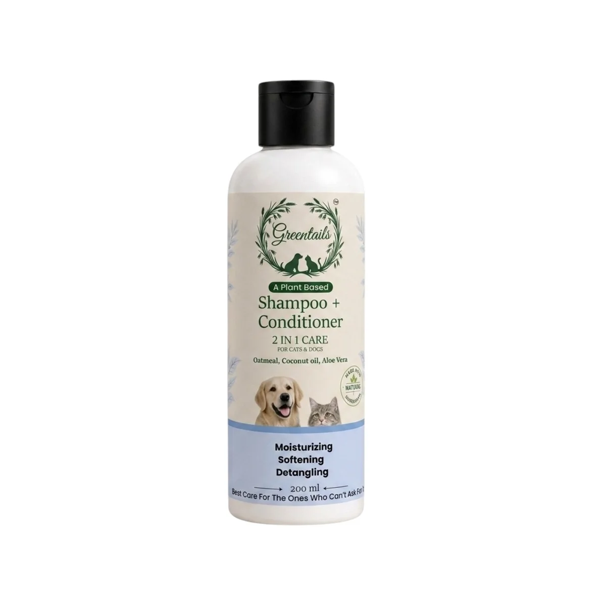 Greentails Shampoo + Conditioner 200Ml (Pack of 2)