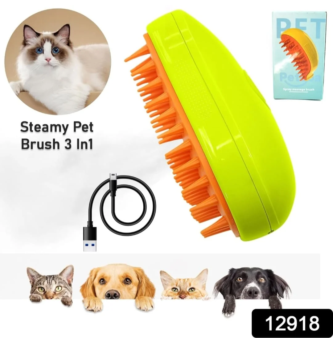 Pet Steam Brush For Cat And Dog 8
