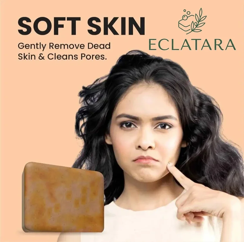 ECLATARA ET Organic Sandalwood and Saffron Soap