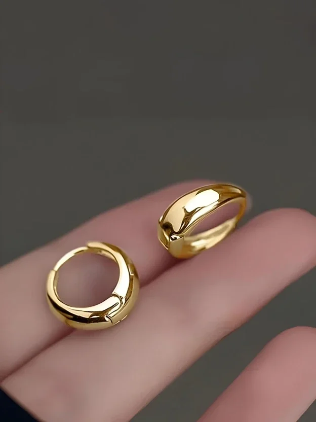 ज़ेंज़ी latest Design Stainless Steel Trendy for Men and Boys Stainless Steel हूप ईयररिंग