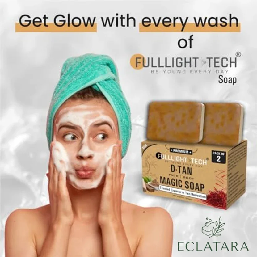 ECLATARA ET Eclatara Herbal Glow Shine Deep Clean Soap