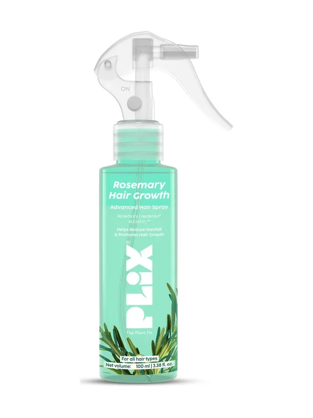 द प्लांट फिक्स प्लिक्स Rosemary Hair Growth Advanced Hair Spray for fuller, thicker hair बालों का स्प्रे