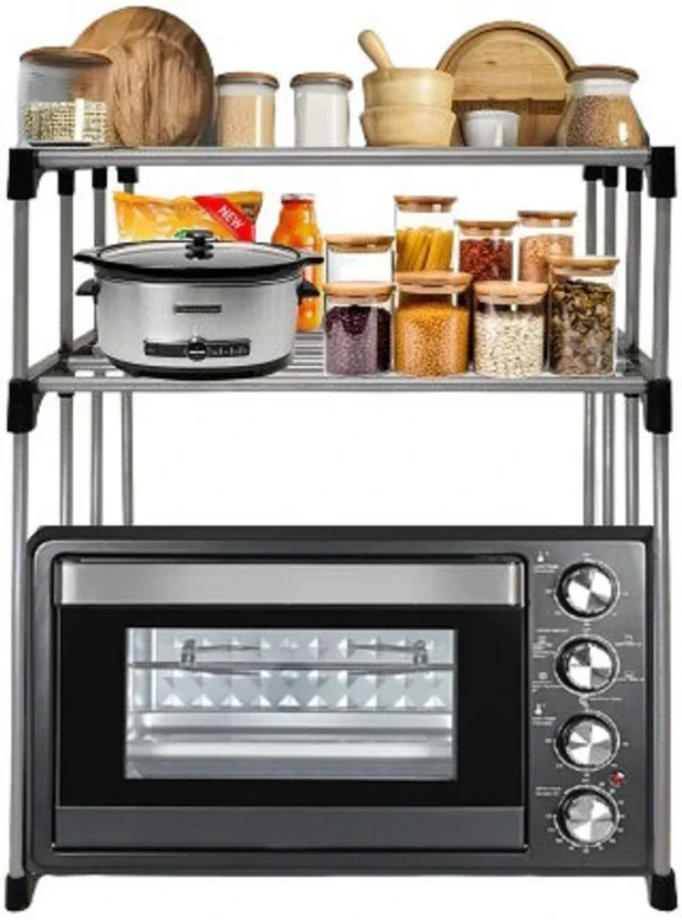 रैक्सन वर्ल्ड Multi Functional MicroWave Kitchen Rack रसोई रैक