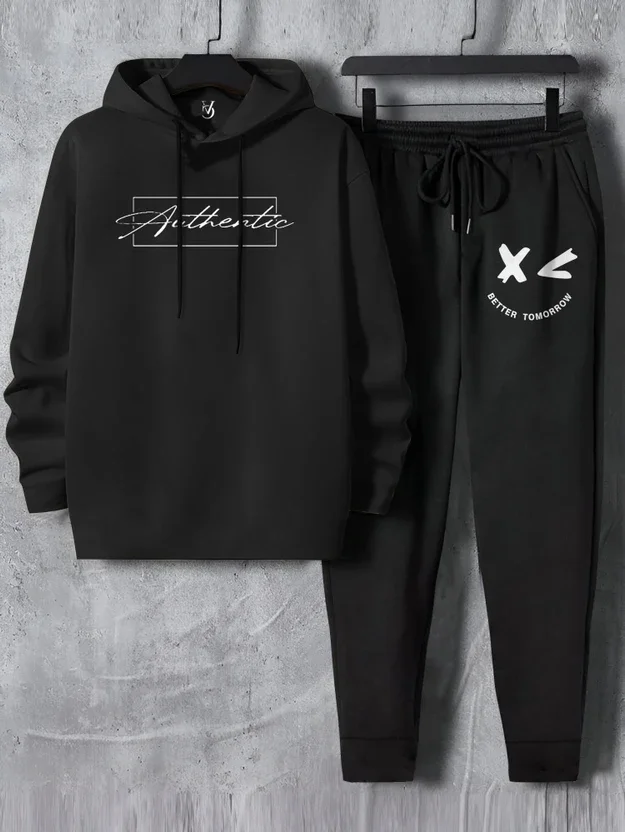 VCANEE Printed Men Track Suit