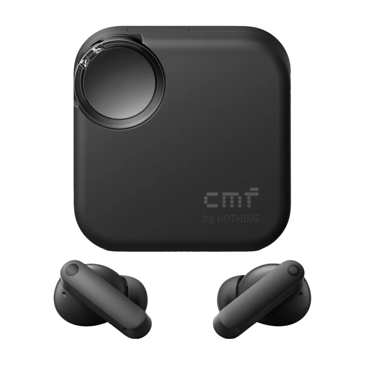 CMF by Nothing Buds 2 48 dB Hybrid ANC, Ultra Bass Technology 2.0, 55 Hrs playtime Bluetooth Headset (Dark Grey, In the Ear)