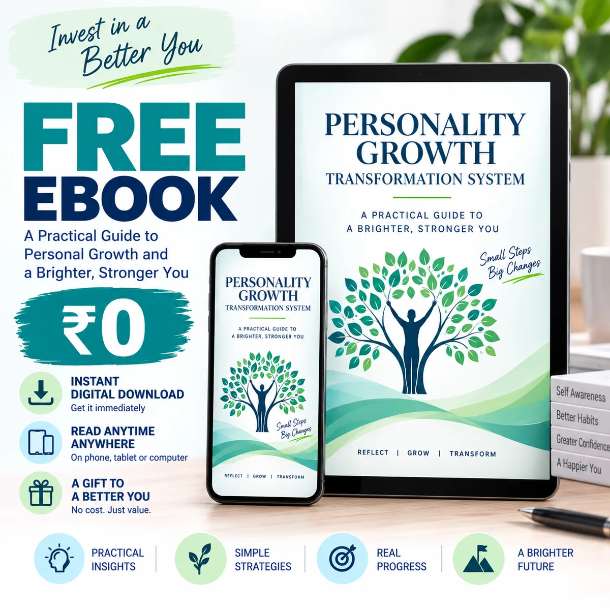 FREE Personality Growth Transformation Guide – Start Your Personal Growth Journey