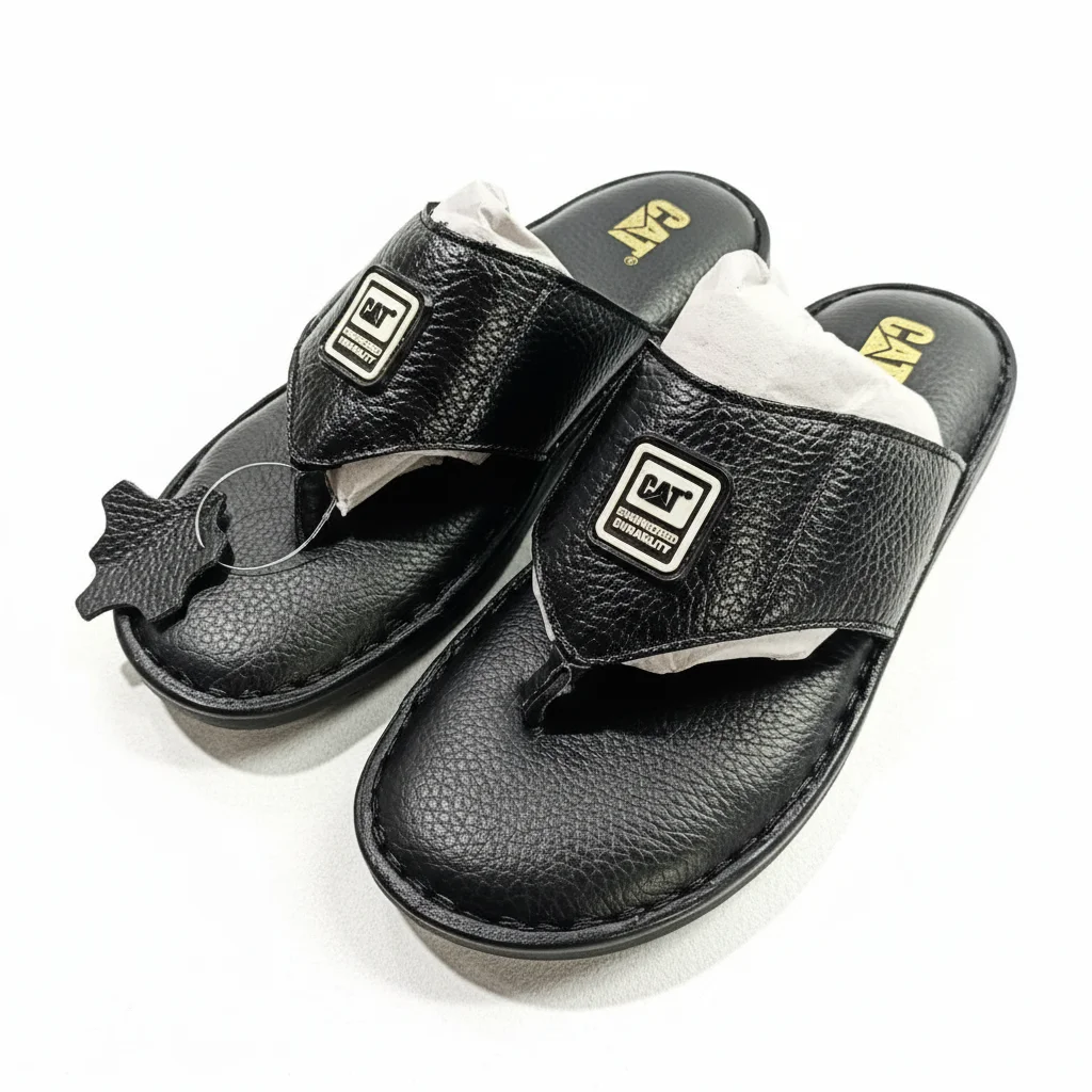 Ambur Leather Veeran Walk (Black)