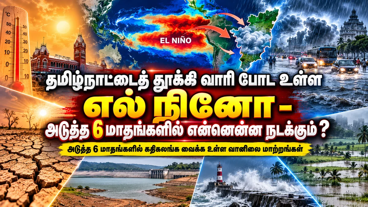 தமிழ்நாட்டை தூக்கி வாரி போட உள்ள எல் நினோ - அடுத்த 6 மாதங்களில் என்னென்ன நடக்கும் ?