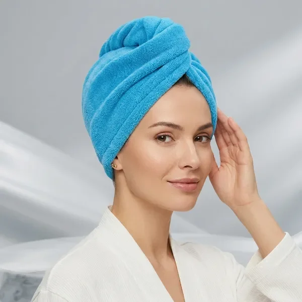 Microfiber Quick-Dry Hair Wrap Towel