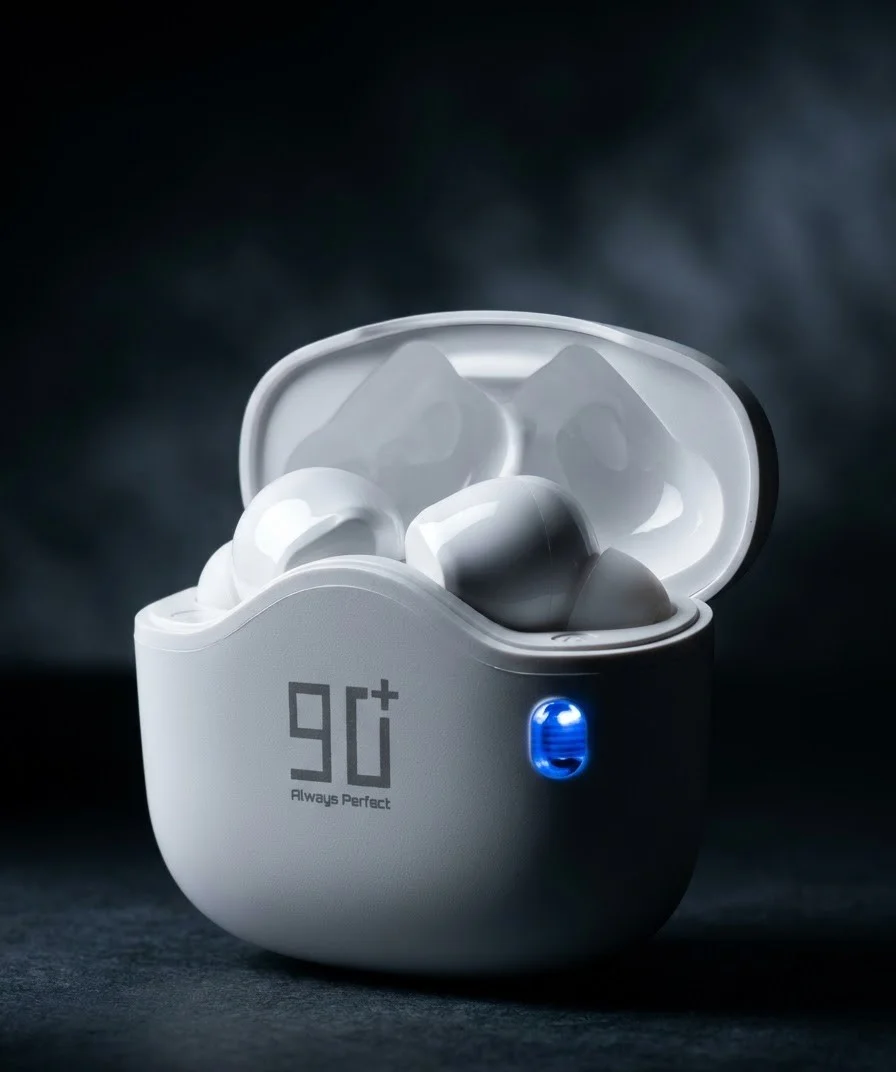 High-Quality White Ear Buds