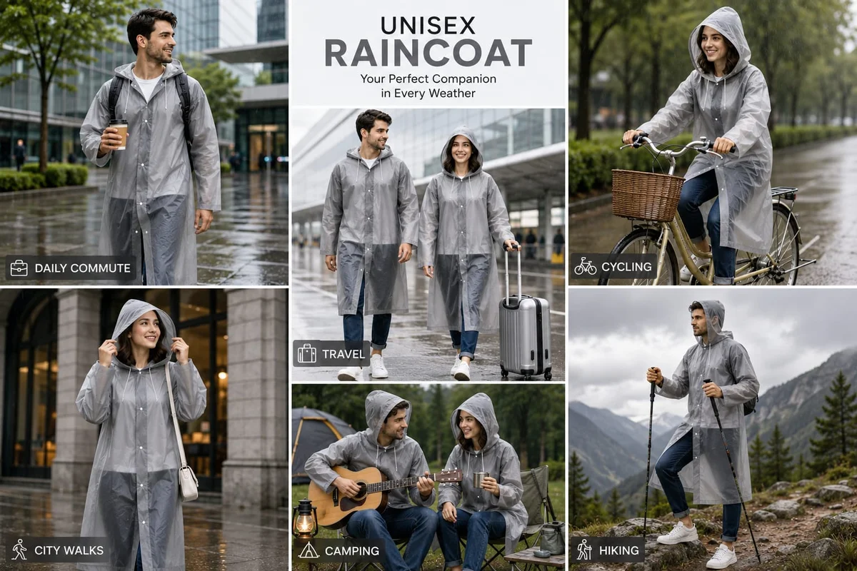 Raincoat for men and women 3