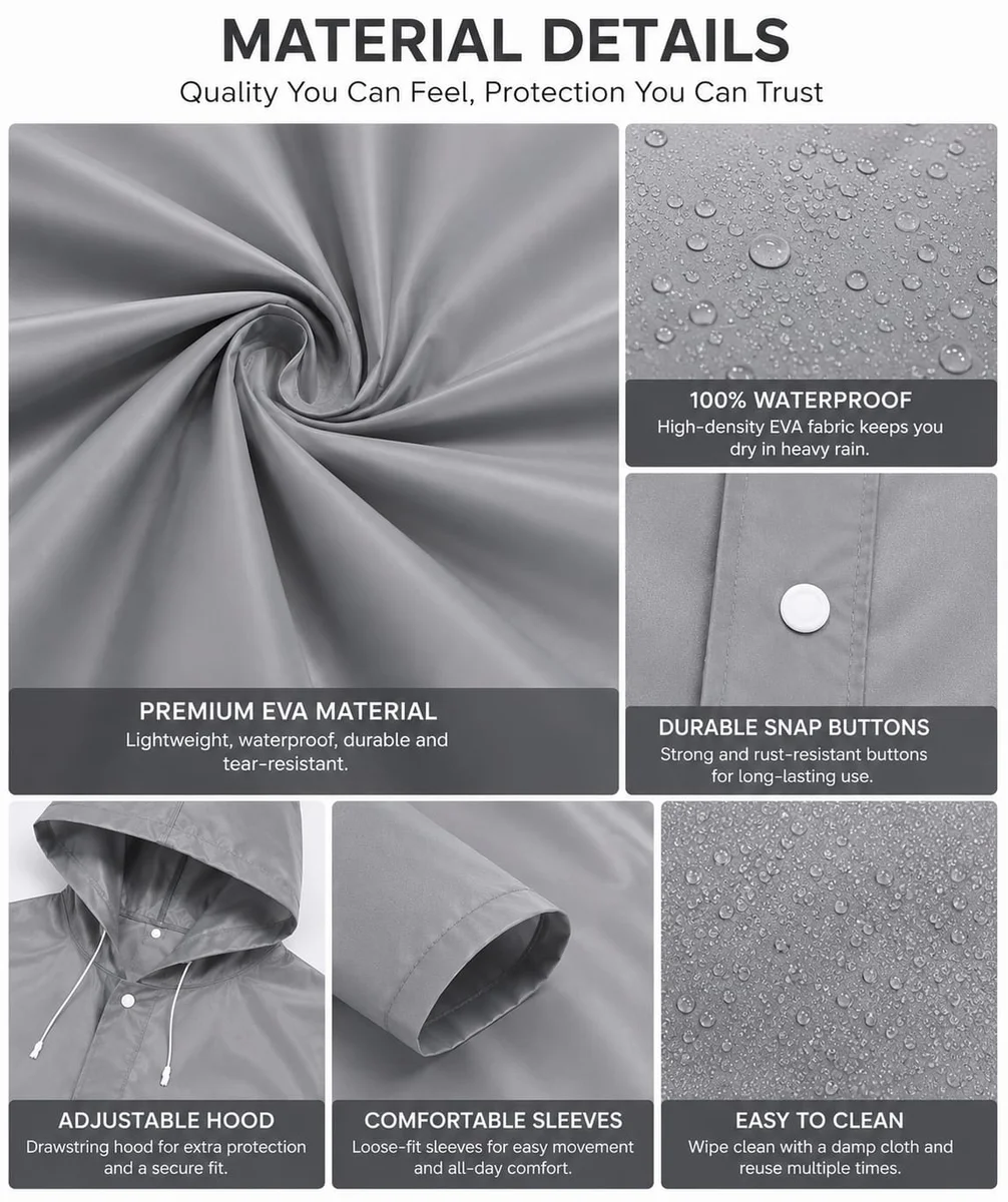 Raincoat for men and women 4