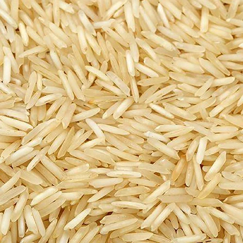 Long grain basmati rice brown