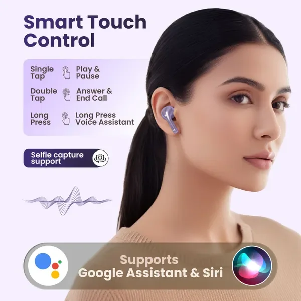 Fitpro Master Earbuds 2 Premium Design Tws Bluetooth Bluetooth (Purpal, True Wireless) 4