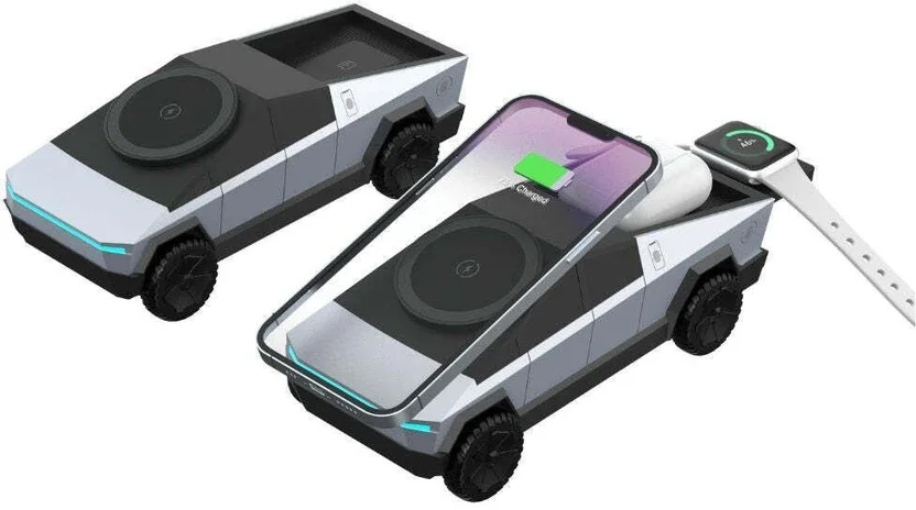 Fitpro 3-in-1 Wireless Charging Station for Smartphones, Smartwatches & Earbuds Charging Pad 8