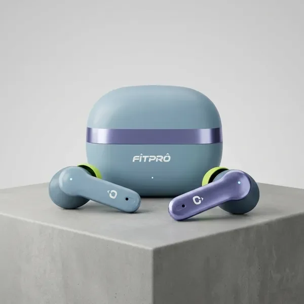 Fitpro Wireless Bluetooth Earbuds With Charging Case green 8