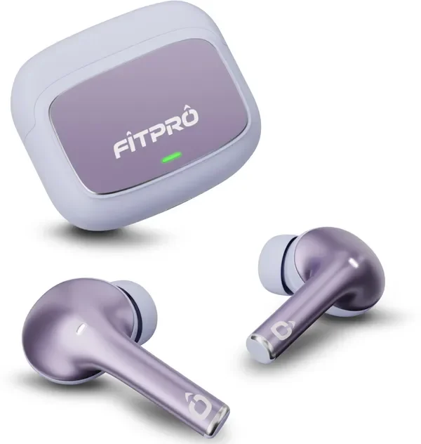 Fitpro Master Earbuds 2 Premium Design Tws Bluetooth Bluetooth (Purpal, True Wireless)