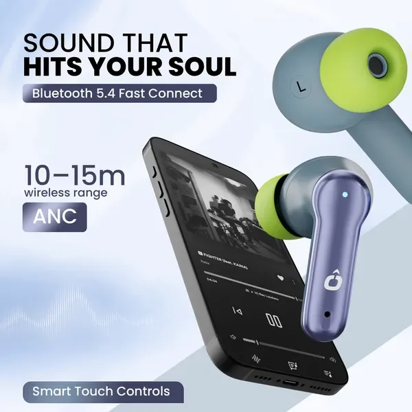 Fitpro Wireless Bluetooth Earbuds With Charging Case green 6