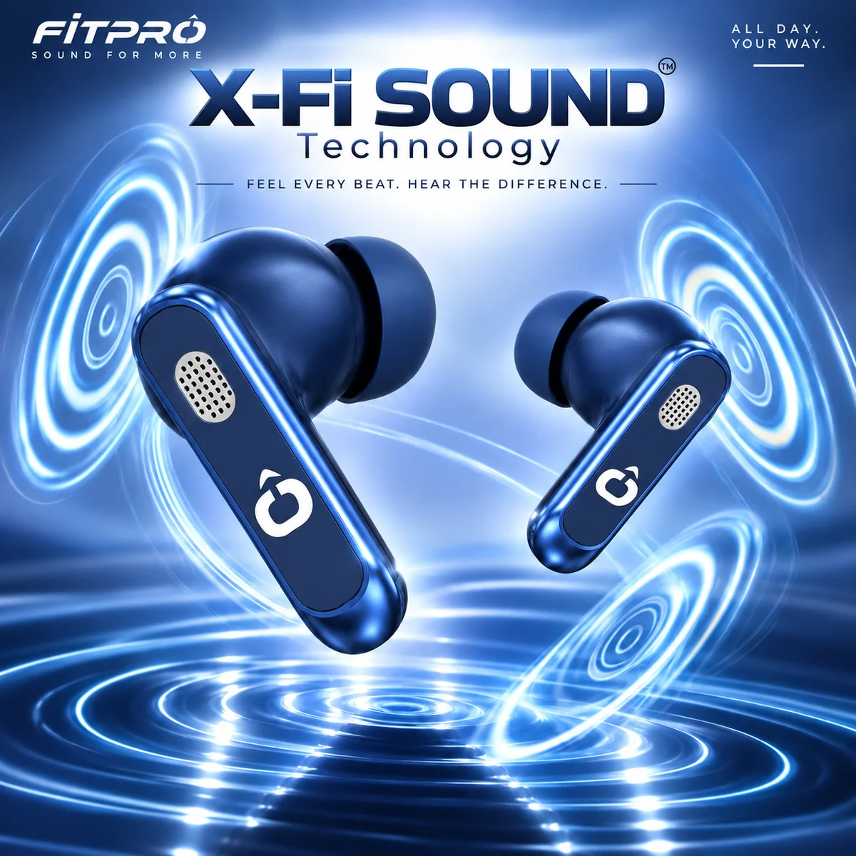 Fitpro crown earbuds 5