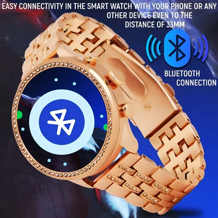 Fitpro Gen 9 Bluetooth Calling Smart Watch Spically Made for Girl & Women Smartwatch 4