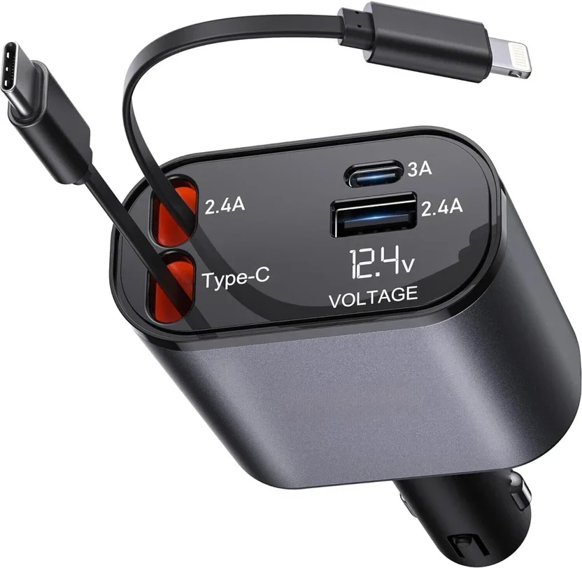 Fitpro 120 W Qualcomm 3.0 Turbo Car Charger